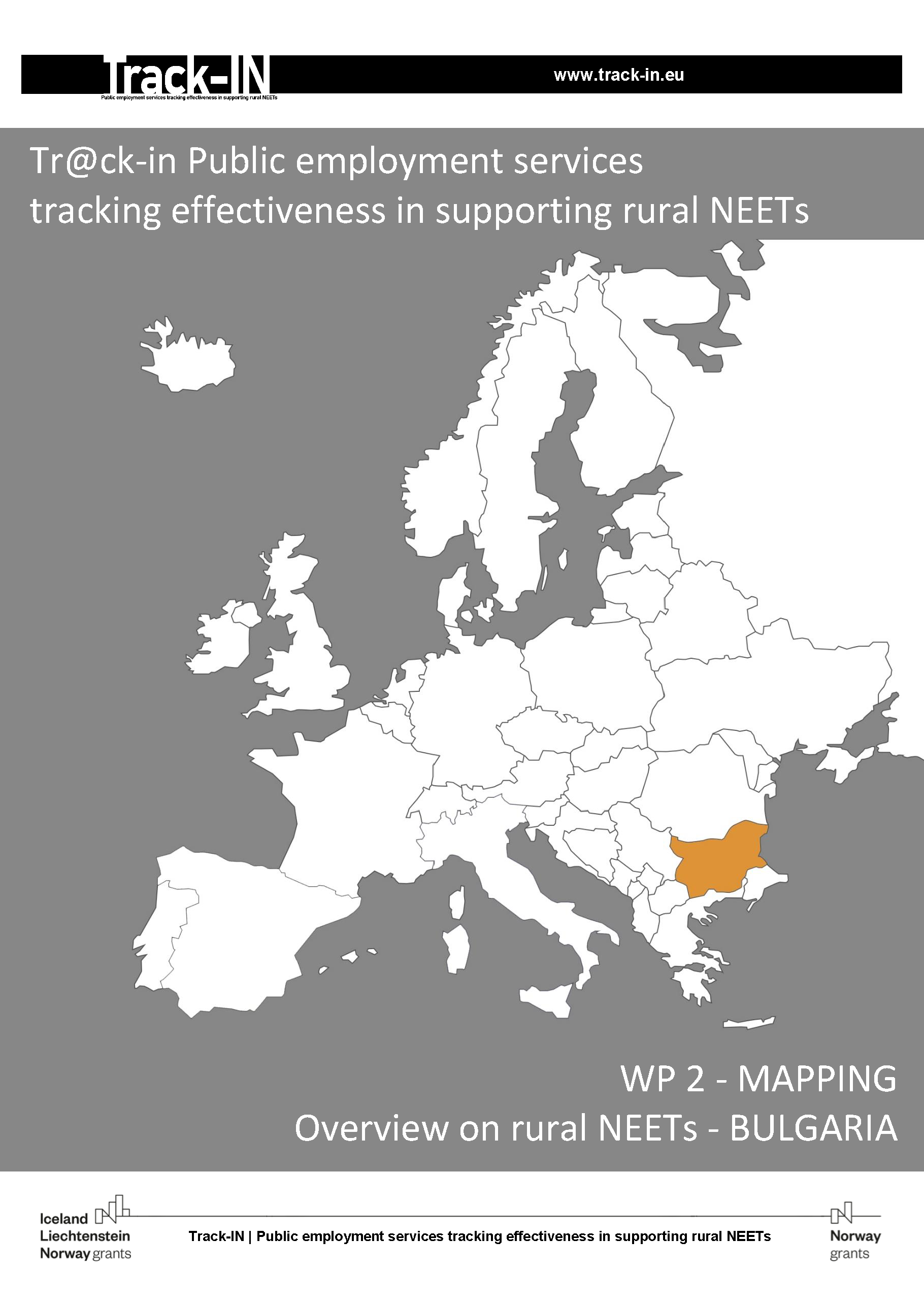 Track-IN Mapping National report - Bulgaria