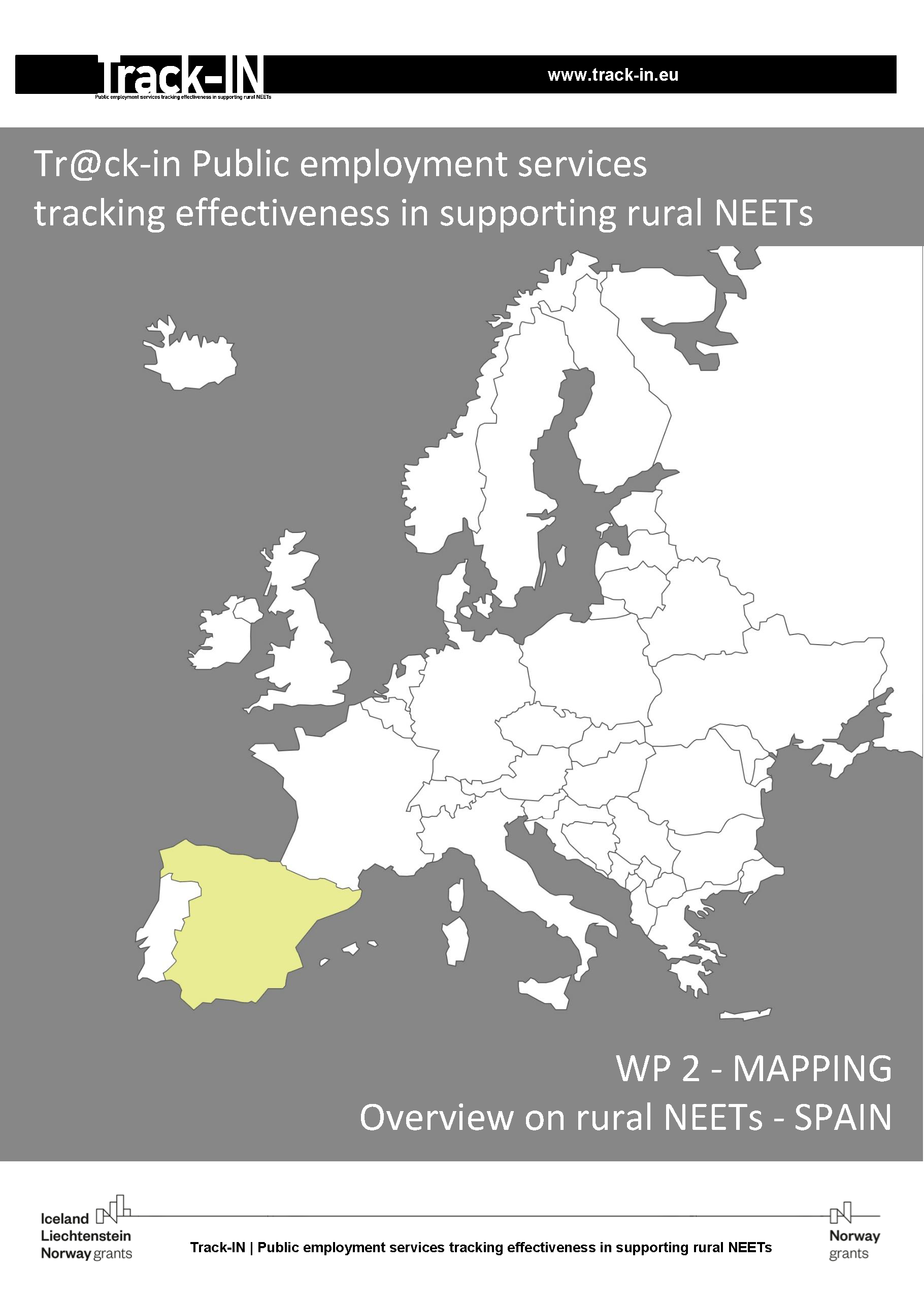 Track-IN Mapping National report - Spain